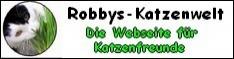 Die Webseite von Robbys-Katzenwelt.de jetzt mit Onlineshop